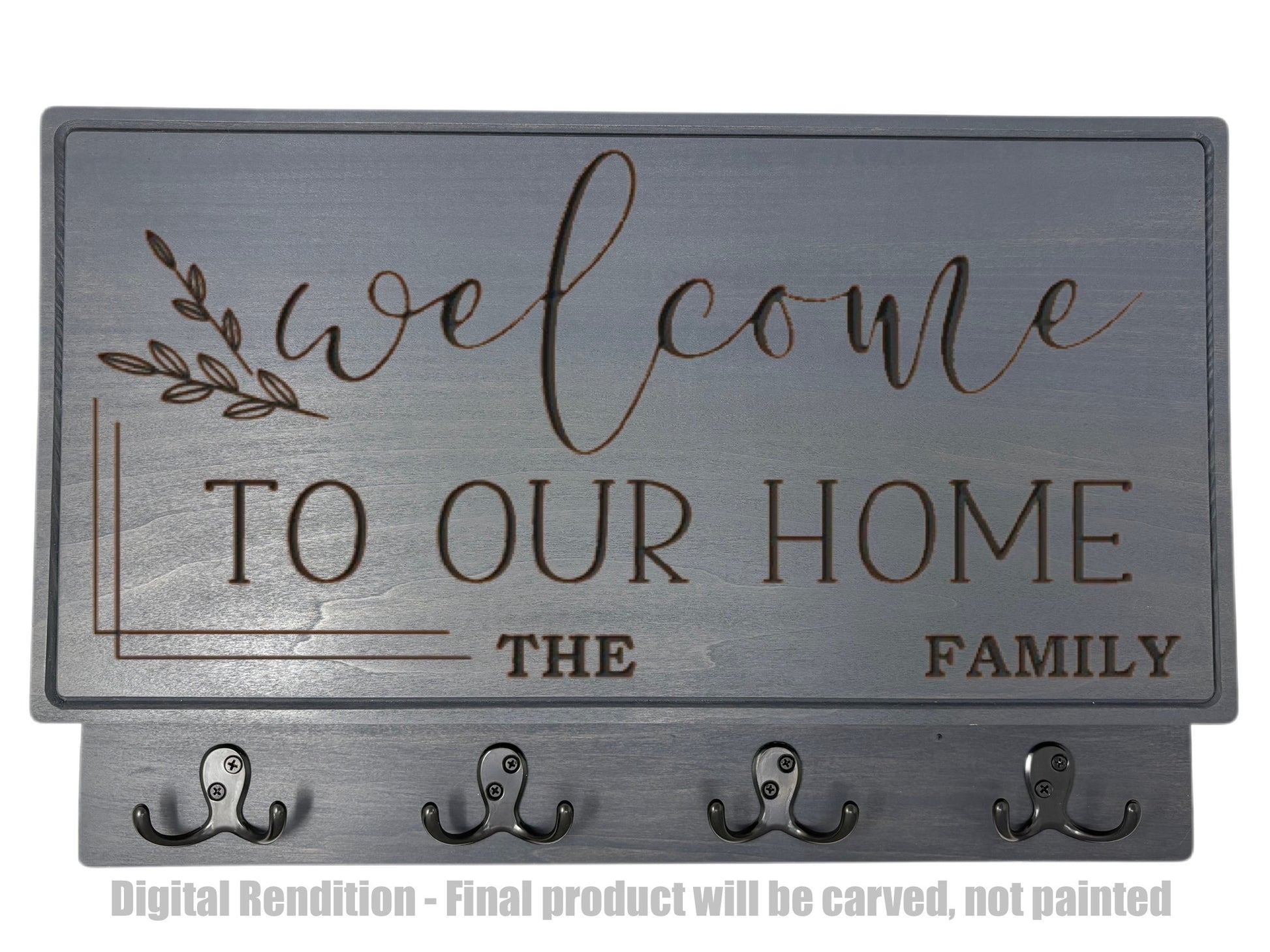 Customizable Family Name - Welcome to Our Home