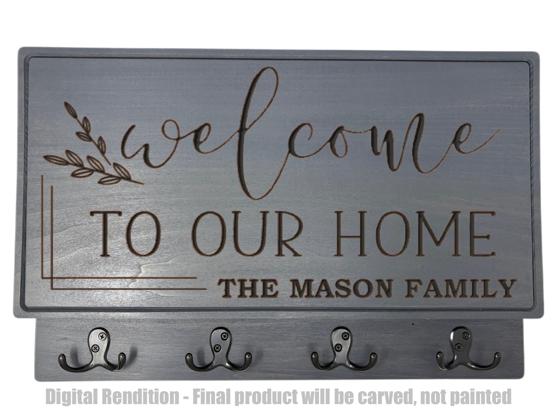 Customizable Family Name - Welcome to Our Home
