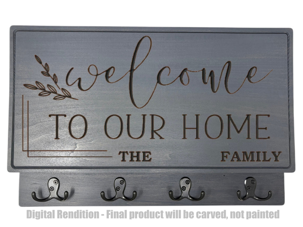 Customizable Family Name - Welcome to Our Home