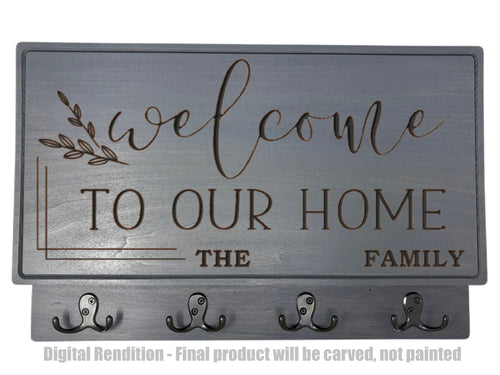 Customizable Family Name - Welcome to Our Home