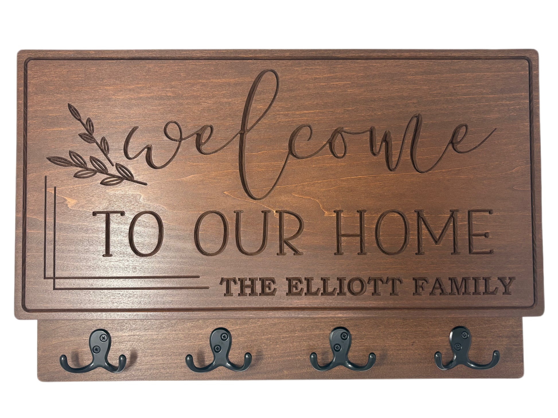 Customizable Family Name - Welcome to Our Home