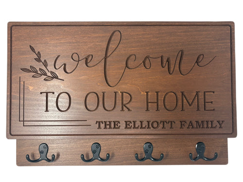 Customizable Family Name - Welcome to Our Home