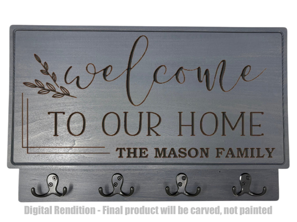 Customizable Family Name - Welcome to Our Home