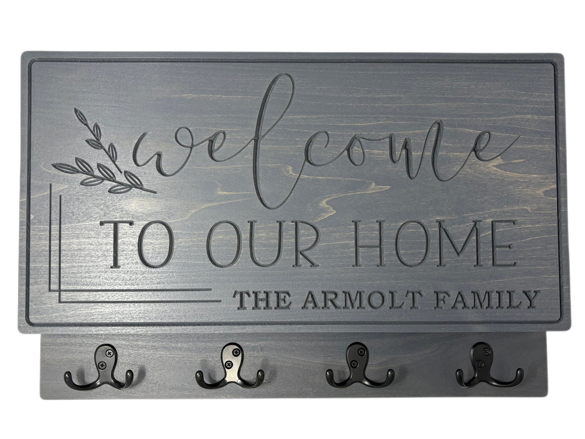 Customizable Family Name - Welcome to Our Home
