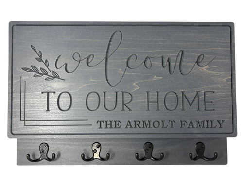 Customizable Family Name - Welcome to Our Home